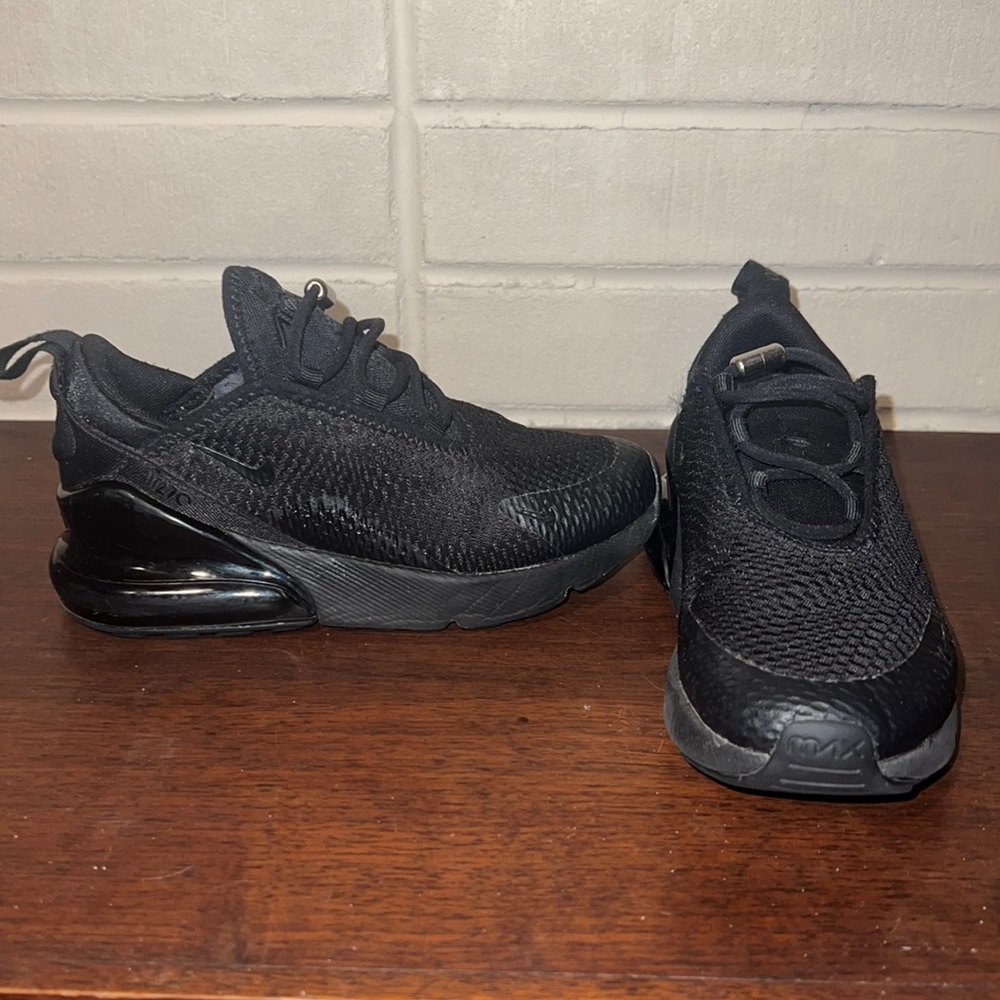Kids Unisex Nike Air Max 270 Black Size 13